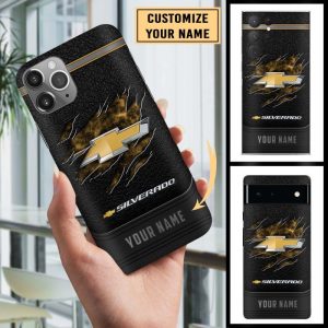 Chevrolet Silverado Custom Name Phone Case For All Phone Models VS02