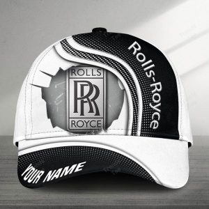 Rolls Royce Custom Name Universal Fit Unisex Classic Cap VS03