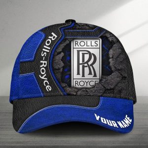 Rolls Royce Custom Name Universal Fit Unisex Classic Cap VS02
