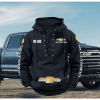 Chevrolet Silverado Custom Name High Quality Cotton Men Thick Hoodie VS01