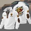 Porsche Custom Name Casual Winter Fleece Jacket VS6A