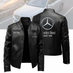 Mercedes Custom Name Designed Leather Jacket VS02