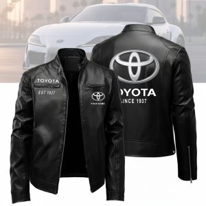 Toyota Custom Name Designed Leather Jacket VS01