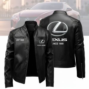 Lexus Custom Name Designed Leather Jacket VS01
