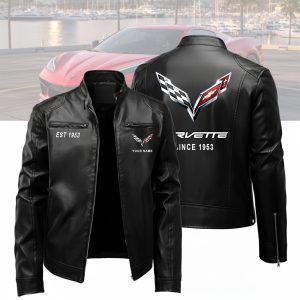 Corvette Custom Name Designed Leather Jacket VS01