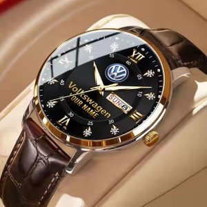 Volkswagen Custom Name Men Stylish Fashion Design Watch VS87A