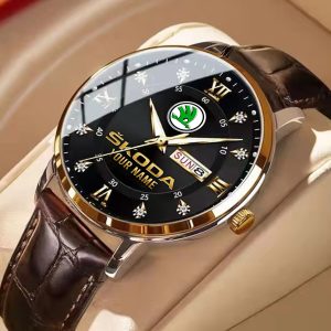 Skoda Custom Name Men Stylish Fashion Design Watch VS87A