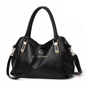 Mercedes Classic Large Capacity Leather Women Handbag VS50
