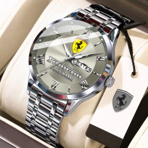 Ferrari Custom Name Men Elegant Fashion Design Watch VS85B
