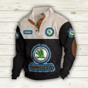 Skoda Custom Name Casual Design Sport Sweatshirt VS06