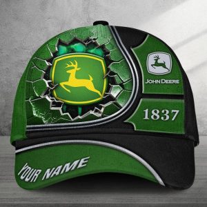 John Deere Custom Name Universal Fit Unisex Classic Cap VS02