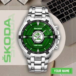 Skoda Custom Name Elegant Fashion Design Watch VS17