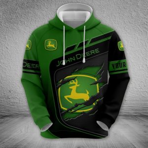John Deere Custom Name Zipper, Hoodie, Baseball Jacket, Bomber Jacket,Tshirt, Sweatshirt, Polo Shirt VS18
