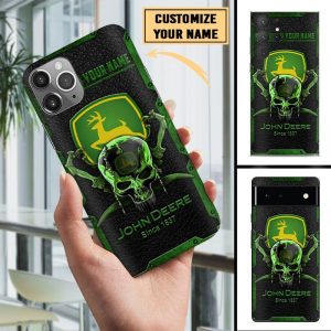 John Deere Custom Name Phone Case For All Phone Models VS10