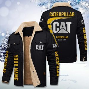 CaterpillarCustom Name Designed Casual Winter Jacket VS10