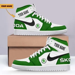 Skoda Custom Name Fashion Casual AJ1 Sneakers VS01