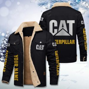 Caterpillar Custom Name Designed Casual Winter Jacket VS08