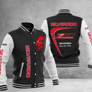Chevrolet Silverado Customized Baseball Jacket VS2