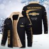 Chevrolet Silverado Custom Name Designed Casual Winter Leather Jacket VS03