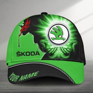 Skoda Custom Name Universal Fit Unisex Classic Cap VS15