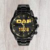 DAF Trucks Custom Name Elegant Fashion Design Watch VS01