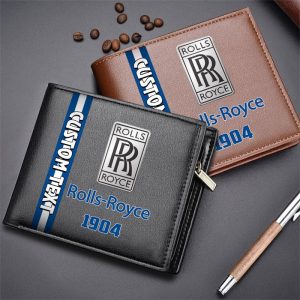 Rolls-Royce Custom Name Fashion Leather Wallet VS09