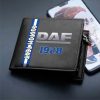 DAF Truck Custom Name Casual Leather Wallet VS01
