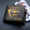 Chevrolet Silverado Custom Name Casual Leather Wallet VS10