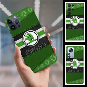 Skoda Custom Name Phone Case For All Phone Models VS06