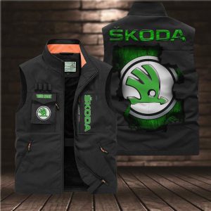 Skoda Custom Name Tactical Style Vest VS03