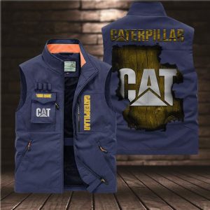 Caterpillar Custom Name Tactical Style Vest VS02