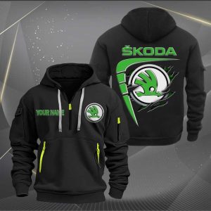Skoda Custom Name High Quality Cotton Thick Hoodie VS13