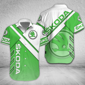 Skoda Design Multicolor Button Shirt VS05