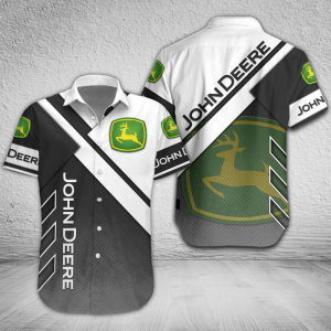 John Deere Design Multicolor Button Shirt VS03