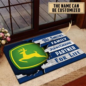 John Deere Welcome Personalized Floormat VS19