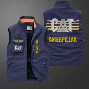 Caterpillar Custom Name Tactical Style Vest VS03