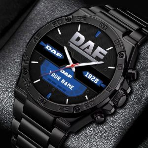 DAF Trucks Custom Name Elegant Fashion Design Watch VS04