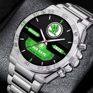 Skoda Custom Name Elegant Fashion Design Watch VS13