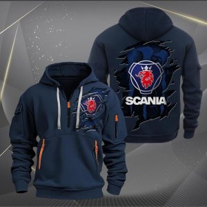 Scania High Quality Cotton Thick Hoodie VS12