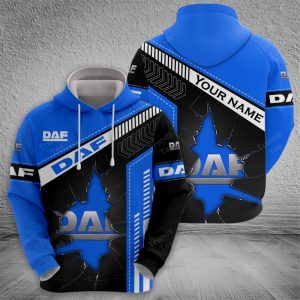 DAF Trucks Custom Name Zipper, Hoodie, Baseball Jacket, Bomber Jacket, Tshirt, Sweatshirt, Polo Shirt VS8