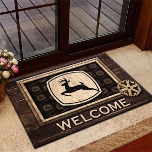 John Deere Welcome Personalized Floormat VS16