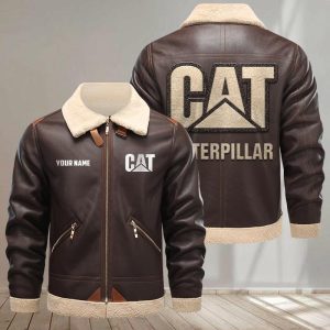 Caterpillar Custom Name Designed Casual Winter Jacket VS07
