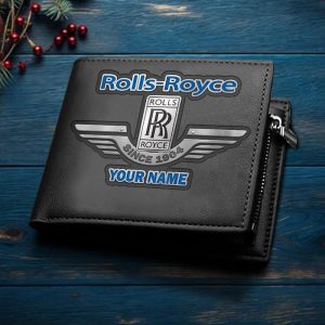Rolls-Royce Custom Name Fashion Leather Wallet VS05