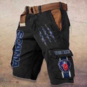 Scania Custom Name Fashion Design Short VS05