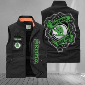 Skoda Custom Name Tactical Style Vest VS02