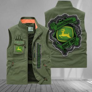 John Deere Custom Name Tactical Style Vest VS01