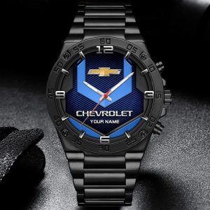 Chevrolet Silverado Custom Name Elegant Fashion Design Watch VS04
