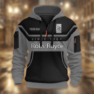 Rolls Royce Custom Name High Quality Cotton Thick Hoodie VS11