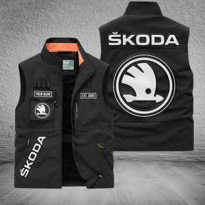 Skoda Custom Name Tactical Style Vest VS01