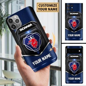 Scania Custom Name Phone Case For All Phone Models VS01